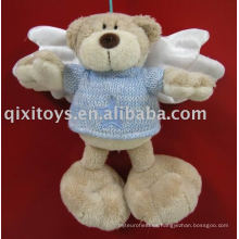 muñeco de peluche angelito relleno con suéter